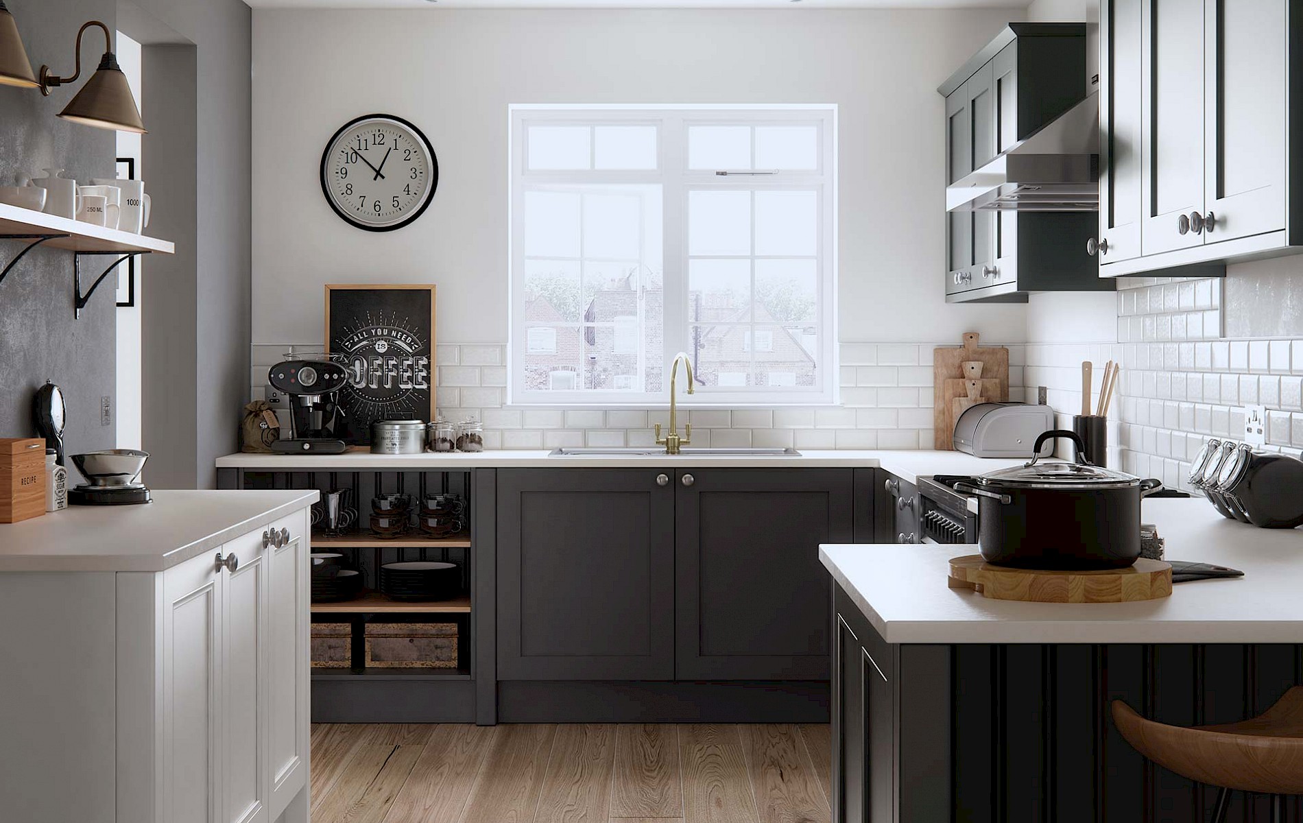 Farringdon Shaker Kitchen Design Bury St Edmunds.