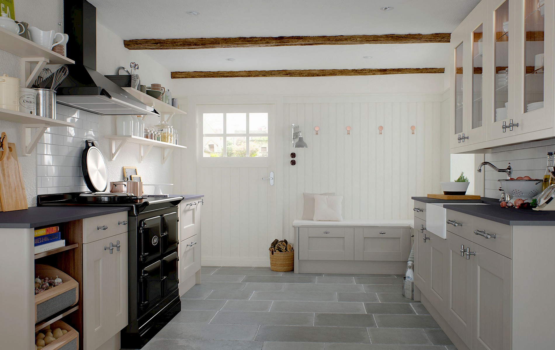 Bowfell Cottage Bespoke Kitchens Bury St Edmunds.